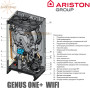 Настенный котел Ariston GENUS ONE+ WIFI 24 ✓ Конденсационный ✓ Двухконтурный ✓ Модуляция 1:10 ✓ Функции "АВТО", "КОМФОРТ" ✓ Италия