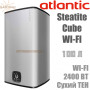 Бойлер Atlantic Steatite Cube WI-FI 100 ✓ ES-VM 100 S4 C2 WD ✓ 2400W ✓ Объем 100 литров ✓ Вертикальная установка ✓ Египет - Украина