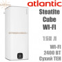 Бойлер Atlantic Steatite Cube WI-FI 150 ✓ ES-VM 150 S4 C2 WD ✓ 2400W ✓ Объем 150 литров ✓ Вертикальная установка ✓ Египет - Украина