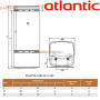 Бойлер Atlantic Steatite Cube WI-FI 150 ✓ ES-VM 150 S4 C2 WD ✓ 2400W ✓ Объем 150 литров ✓ Вертикальная установка ✓ Египет - Украина