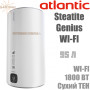 Бойлер Atlantic Steatite Genius WI-FI VM 100 D400S-3E-CW ✓ Объем 95 литров ✓ Цифровой интерфейс ✓ Навесной ✓ Украина-Грузия