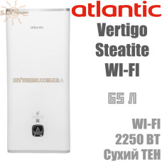 Водонагрівач Atlantic Vertigo Steatite WI-FI 80 white