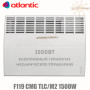 Електричний конвектор Atlantic ✓ F119 CMG TLC/M2 ✓ 1500W ✓ Електронный термостат ✓ Механічне керування ✓ Настінний ✓ Підлоговий (опція + ніжки) ✓ Atlantic Groop ✓ Україна