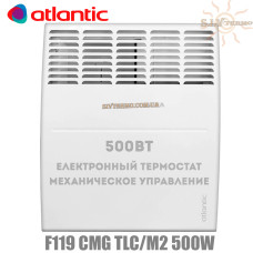 Конвектор електричний Atlantic F119 CMG TLC/M2 500W потужність 0,5 кВт