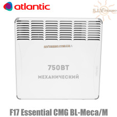 Електричний конвектор Atlantic F17 Essential CMG BL-Meca/M (750W) потужність 0,75 кВт