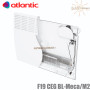 Електричний конвектор Atlantic ✓ F19 CEG BL-Meca/M2 ✓ 500W ✓ Механічне керування ✓ Настінний ✓ Підлоговий (опція + ніжки) ✓ Atlantic Groop ✓ Україна