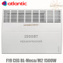Електричний конвектор Atlantic ✓ F19 CEG BL-Meca/M2 ✓ 1500W ✓ Механічне керування ✓ Настінний ✓ Підлоговий (опція + ніжки) ✓ Atlantic Groop ✓ Україна