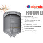 Бойлер Round ☼ VMR 50 ☼ Объем 46,7 литров ☼ Серия Standart ☼ Накопительный ☼ Навесной ☼ 1500 Вт ☼ Одесса Atlantic 