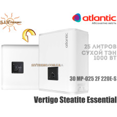 Водонагрівач Atlantic Vertigo Steatite Essential 30 MP-025 2F 220E-S