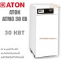 Котел газовый Aton Atmo 30 ЕВ ✓ Двухконтурный ✓ Открытая камера сгорания ✓ Подключение сзади ✓ Красилов ✓ ООО «Завод «АТОНМАШ» 