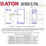 Котел газовый Aton Atmo 10 Е ✓ Одноконтурный ✓ Открытая камера сгорания ✓ Подключение сзади ✓ Красилов ✓ ООО «Завод «АТОНМАШ» 