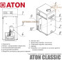 Котел газовый Aton Atmo Classic 20В ✓ Двухконтурный ✓ Открытая камера сгорания ✓ Рабочее давление до 3 бар ✓ Красилов ✓ ООО «Завод «АТОНМАШ» 