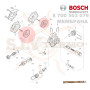 Мембрана гідравлічного клапана тип А ✓ Bosch ✓ Junkers ✓ 8 700 503 079 (8718224766)