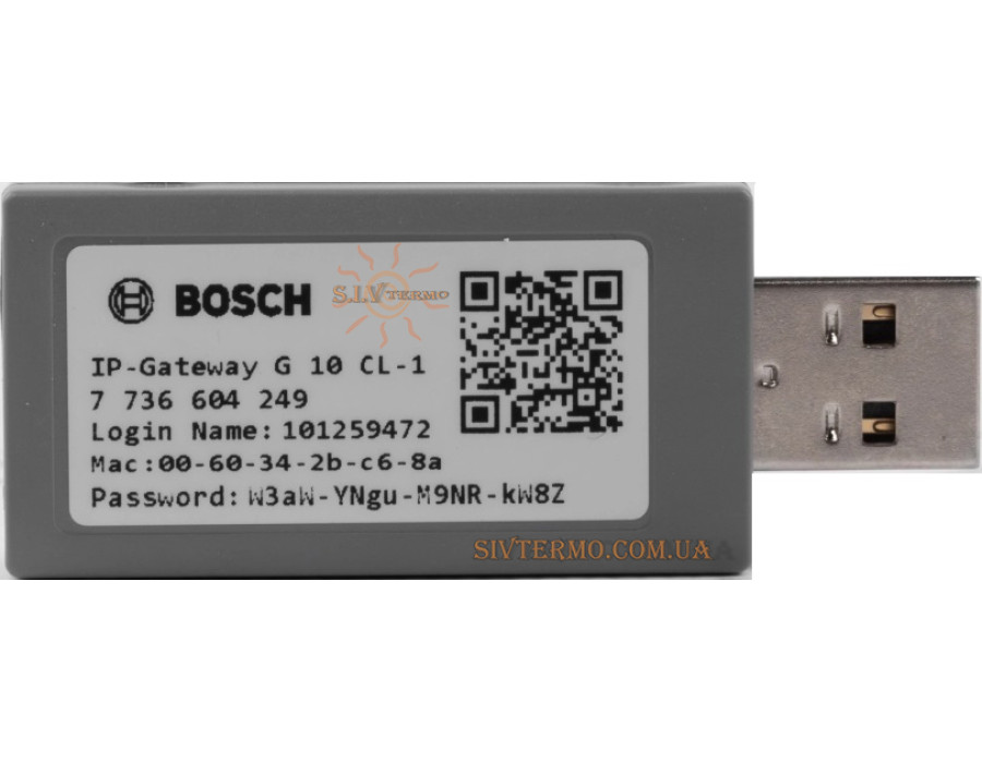 WiFi модуль для кондиционеров Bosch √ G 10 CL-1 √ IP-Gateway √ Совместим с моделями: Climate 3000i и Climate 5000i √ Работа через приложение: HomeCom Easy √ Германия