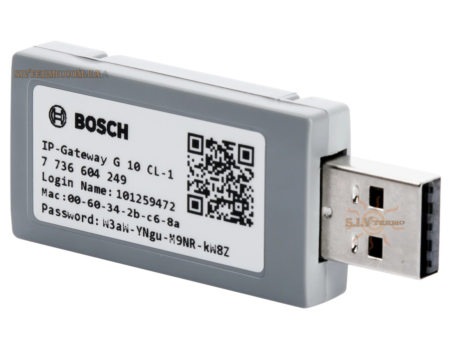 WiFi модуль для кондиционеров Bosch √ G 10 CL-1 √ IP-Gateway √ Совместим с моделями: Climate 3000i и Climate 5000i √ Работа через приложение: HomeCom Easy √ Германия