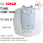 Накопичувальний бойлер Bosch над мийкою ☼ 2000 mini ☼ Підключення зверху ☼ 15 літрів ☼ TR 2000 15 T