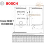 Електричний бойлер Bosch ☼ Tronic 4000 т ☼ 30 літрів ☼ Сухий ТЕН ☼ 1500 Вт ☼ Вузький ☼ Вертикальна установка ☼ Болгарія