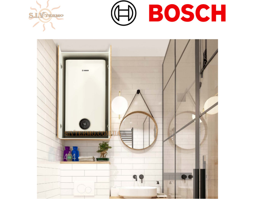Электрический бойлер Bosch ☼ Tronic 4500 T ☼ Мокрый ТЭН ☼ 47 литров ☼ Универсальный ☼ Плоский ☼ Электронный ☼ Германия -Китай Midea