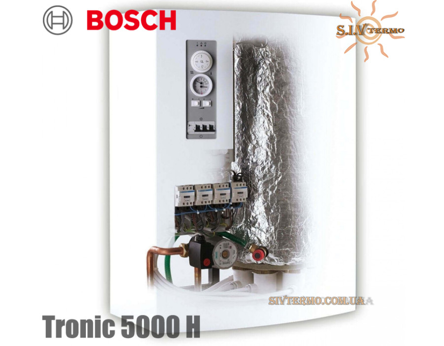 Котел електричний опалювальний Bosch Tronic Heat 5000 30кВт ErP  ✓ Триступеневий ✓ Вбудований насос з частотним регулюванням ✓ Чехія