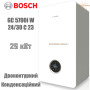 Настінний котел Bosch Condens GC5700iW 24/30 C 23 ✓ Колір білий ✓ Модуляція до 1: 10 ✓ Двоконтурний ✓ Конденсаційний