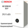 Настенный котел Bosch Condens GC5700iW 35 P ✓ Цвет белый ✓ Модуляция до 1:10 ✓Одноконтурный ✓ Конденсационный 