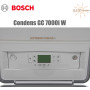Настенный котел Bosch Condens GC7000iW 24/28 С 23 ✓ Цвет белый ✓ Модуляция 1:8 ✓ Отопление 25,1 кВт ✓ ГВС 28,7 кВт ✓ Двухконтурный ✓ Конденсационный 