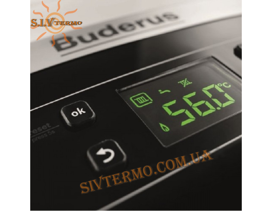 Газовый конденсационный котел Logamux plus GB062-24 KD мощностью 24 кВт
