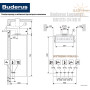 Настенный котел Buderus Logamax plus GB122i-24 KD H ✓ Цвет белый ✓ Модуляция 1:10 ✓ Отопление 24 кВт ✓ ГВС 29,5 кВт ✓ Двухконтурный ✓ Конденсационный 