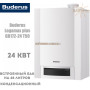 Настенный котел Buderus Logamax plus GB172-24T50 ✓ Цвет белый ✓ Модуляция 1:8 ✓ Отопление 24 кВт ✓ до 16,5 л/мин ✓ Двухконтурный ✓ Конденсационный 