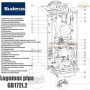 Настенный котел Buderus ✓ Logamax plus ✓ GB172i 2-15 W H ✓ Модуляция 1:10 ✓ Одноконтурный-Отопление ✓ Германия – Турция