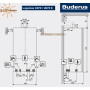 Настенный котел Buderus Logamax ✓ U072-24K ✓ Раздельные теплообменники ✓ Двухконтурный ✓ Закрытая камера сгорания ✓ Турция - Германия