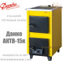 Твердотопливный котел Данко АКТВ-15 к ✓ Стальной теплообменник 3 мм ✓ Чугунная варочная поверхность ✓ Агроресурс Ровно 