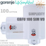 Бойлер Горіння ☼ GBFU 100 SIM V9 ☼ Об'єм 95.1 літрів ☼ Сухий ТЕН ☼ Вертикальний та горизонтальний монтаж ☼ 2000 Вт ☼ Сербія