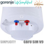 Бойлер Горіння ☼ GBFU 50 SIM V9 ☼ Об'єм 47.1 літрів ☼ Сухий ТЕН ☼ Вертикальний та горизонтальний монтаж ☼ 2000 Вт ☼ Сербія