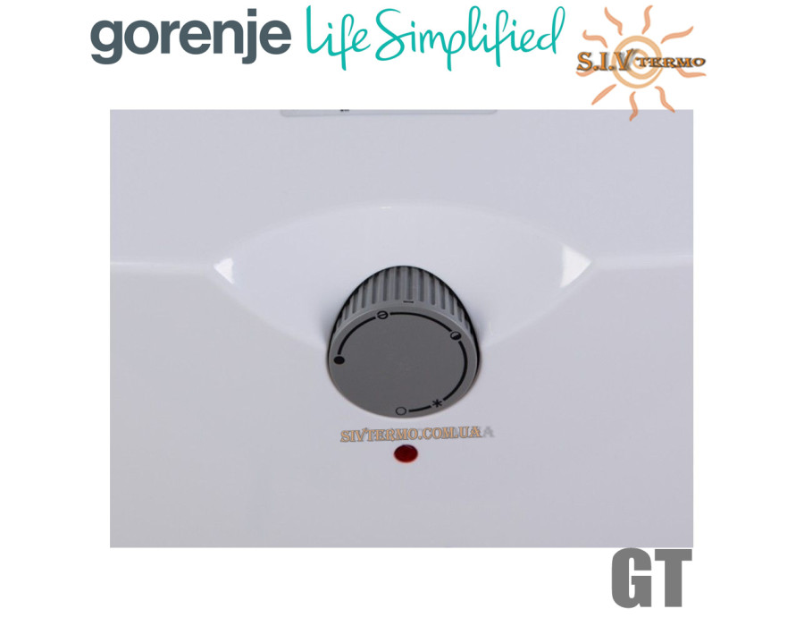 Накопичувальний бойлер Gorenje під мийкою ☼ Підключення зверху ☼ 10 літрів ☼ GT 10 U ☼ Словенія