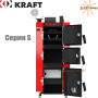 Твердопаливний котел KRAFT 25 кВт ✓ Серія S ✓ Сталевий теплообмінник 5 мм ✓ Працює на будь-якому твердому паливі ✓ Тривале горіння ✓ Чернігів