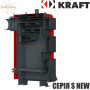 Твердотопливный котел KRAFT 12 кВт ✓ Серия S new ✓ Стальной теплообменник 5 мм ✓ Работает на любом твердом топливе ✓ Длительное горение ✓ Чернигов