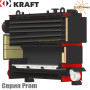 Промисловий твердопаливний котел Kraft 99 кВт ✓ Серія Prom ✓ Ручне завантаження палива ✓ Жаротрубний теплообмінник 6-8 мм ✓ Чернігів