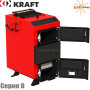 Шахтный твердотопливный котел KRAFT 25 кВт ✓ Серия D ✓ Стальной теплообменник 5 мм ✓ Топливо ОСНОВНОЕ: дрова ✓ Работает без электрики ✓ Чернигов
