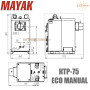 Котел твердотопливный Маяк КТР-75 ✓ Серия ECO MANUAL ✓ Стальной теплообменник 6 мм ✓ Длительное горение ✓ Маяк Змиев