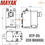 Котел твердотопливный Маяк КТР-95 ✓ Серия ECO MANUAL ✓ Стальной теплообменник 6 мм ✓ Длительное горение ✓ Маяк Змиев