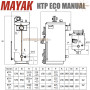Котел твердотопливный Маяк КТР-30 ✓ Серия ECO MANUAL ✓ Стальной теплообменник 6 мм ✓ Длительное горение ✓ Маяк Змиев