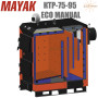 Котел твердотопливный Маяк КТР-75 ✓ Серия ECO MANUAL ✓ Стальной теплообменник 6 мм ✓ Длительное горение ✓ Маяк Змиев