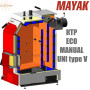 Котел твердотопливный Маяк КТР-16 ✓ Серия ECO MANUAL UNI type V ✓ Стальной теплообменник 6 мм ✓ Водонаполненные колосники ✓ Длительное горение ✓ Маяк Змиев