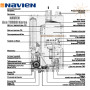 Навесной газовый котел Navien ✓ Ace TURBO Korea ✓ 35 кВт ✓ Закрытая камера сгорания ✓ Выносной пульт ✓ Корейская система дымоудаления ✓ Южная Корея