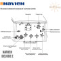 Навесной газовый котел Navien ✓ DELUXE EXPERT ✓ 13 кВт ✓ Закрытая камера сгорания ✓ Выносной пульт управления с функцией термостата ✓ Южная Корея