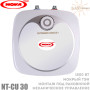 Бойлер NovaTec Compact ✓ Установка под мойкой ✓ Объем бака 30 литров ✓ Мокрый ТЭН ✓ Форма призмы ✓ Накопительный ✓ Вертикальный ✓ Украина