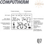 Комнатный терморегулятор ✓ Computherm Q7 ✓ Цифровая регулировка ✓ от +10 до +30°C ✓ Точность измерения 0,2°C ✓ Напряжение питания 2x1.5V (тип АА) ✓ Венгрия - Китай 