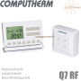 Комнатный терморегулятор ✓ Computherm Q7RF ✓ Цифровая регулировка ✓ от -10 до +60°C ✓ Точность измерения 0,2°C ✓ Напряжение питания 2x1.5V (тип АА) и 220V ✓ Венгрия - Китай 