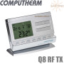 Беспроводной недельный терморегулятор ✓ Computherm Q8RF TX ✓ Цифровая регулировка ✓ от +10 до +30°C ✓ Точность измерения 0,2°C ✓ Напряжение 2x1.5V (тип АА) ✓ Венгрия - Китай 